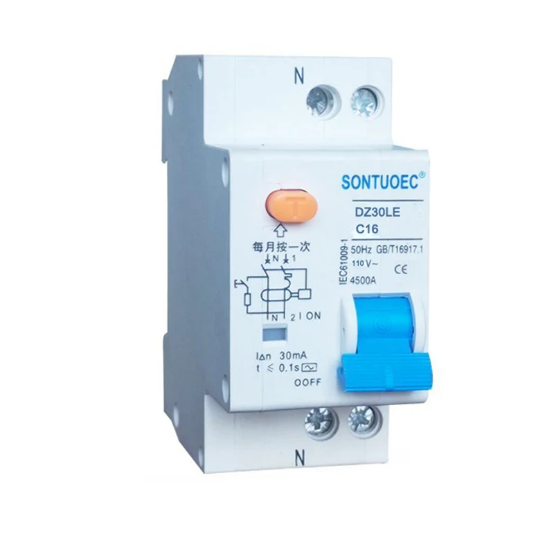 Elektronesch Typ RCBO
